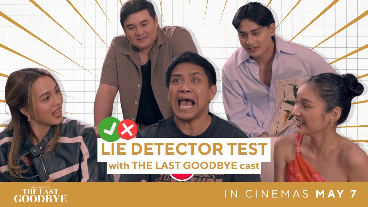 LIE DETECTOR TEST with The Last Goodbye cast! | DANIELA | MATT | KARINA | TROY | DIREK NOAH