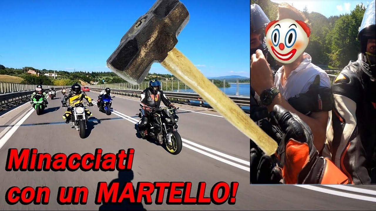 BIKERS VS ANGRY PEOPLE😂😲⚡ Cerca di farci cadere per non farci passare! //Roads of Rage