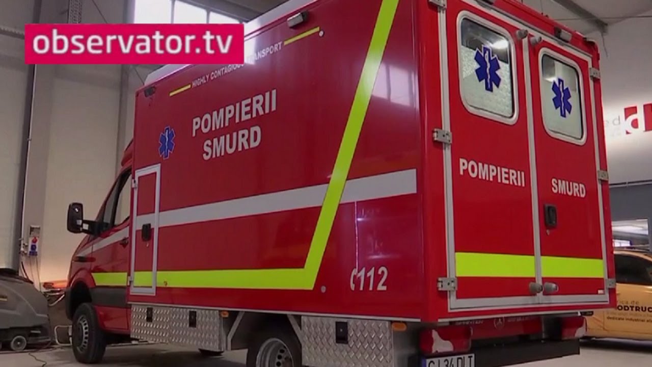 Cum arată ambulanța prototip pentru coronavirus