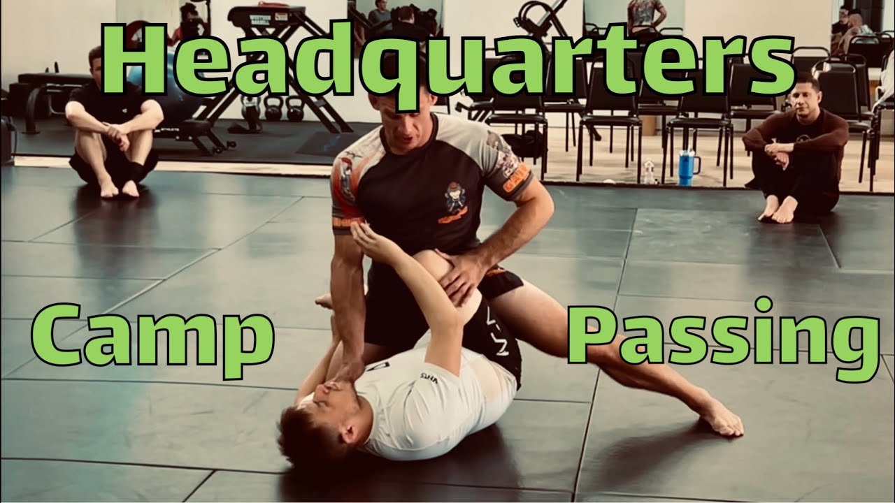 Camp Passing From Headquarters | Primate Jiu Jitsu | Class Instruction