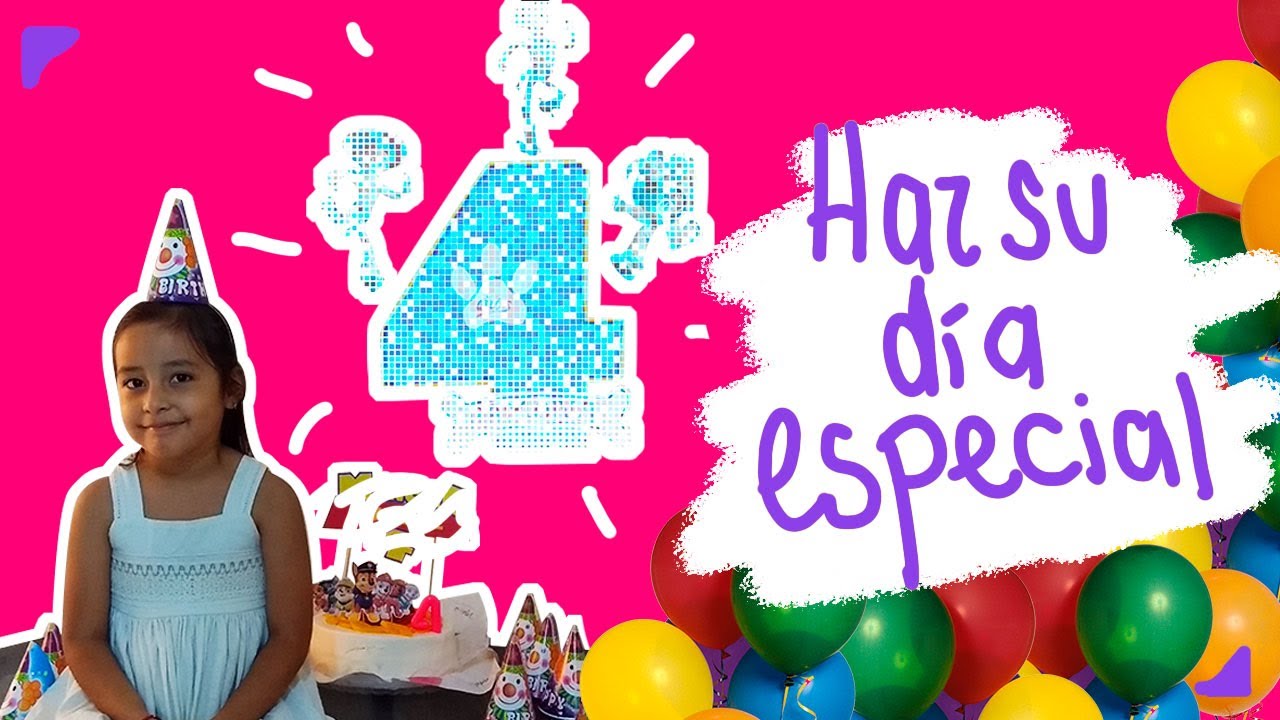 Haz tu mismo la decoraci&oacute;n de cumplea&ntilde;os para los m&aacute;s peques DIY #cumpleencuarentenea/ MADAIMAMACO