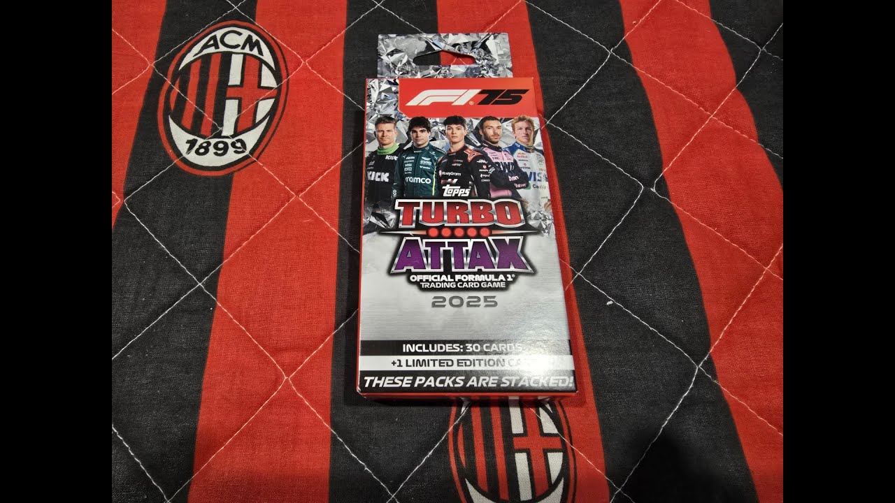 HIT!!! NOWOŚĆ!!! TOPPS TURBO ATTAX 2025 - OTWIERAM BLISTRA -  JAK SIĘ WAM PODOBA KOLEKCJA???