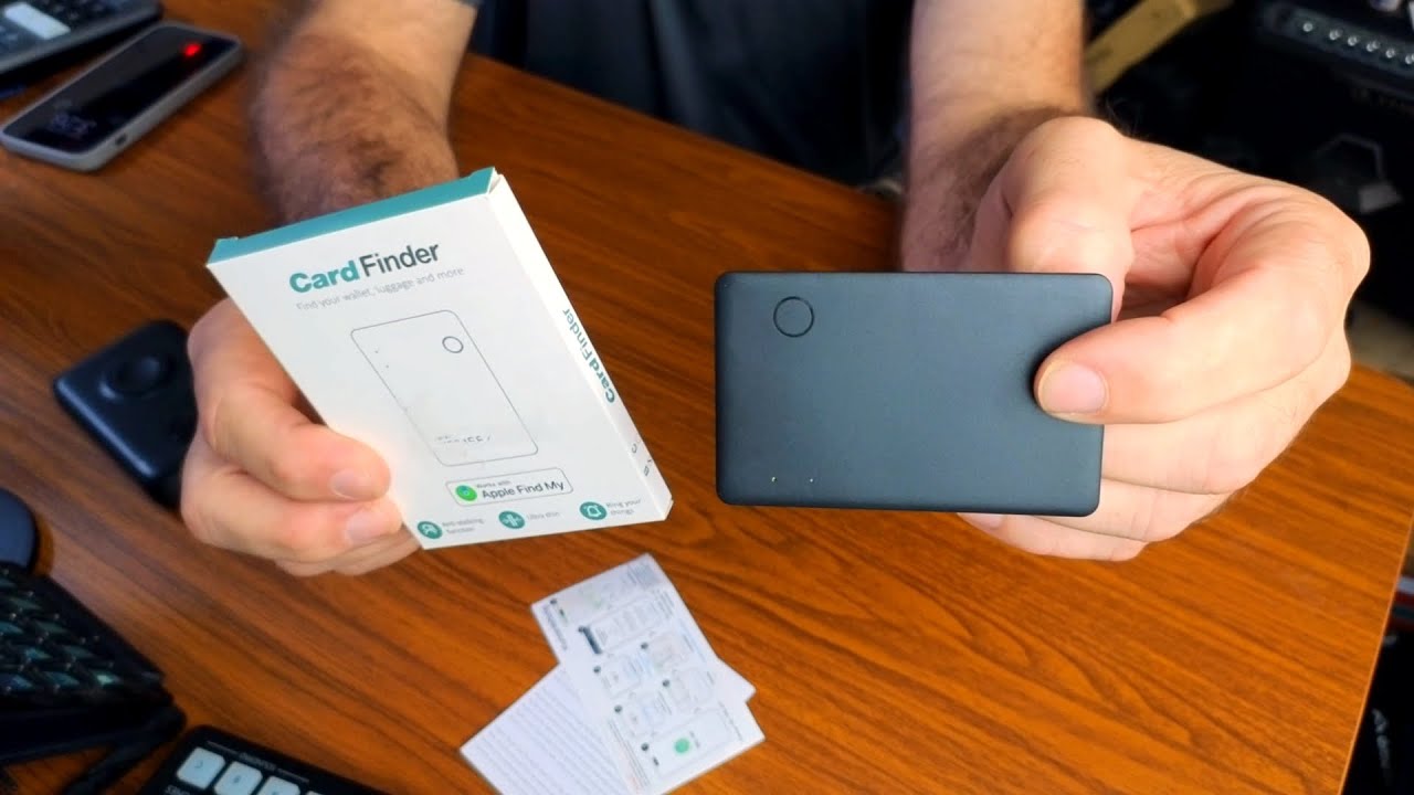 Wallet Tracker Card, Wireless Rechargeable and Reusable