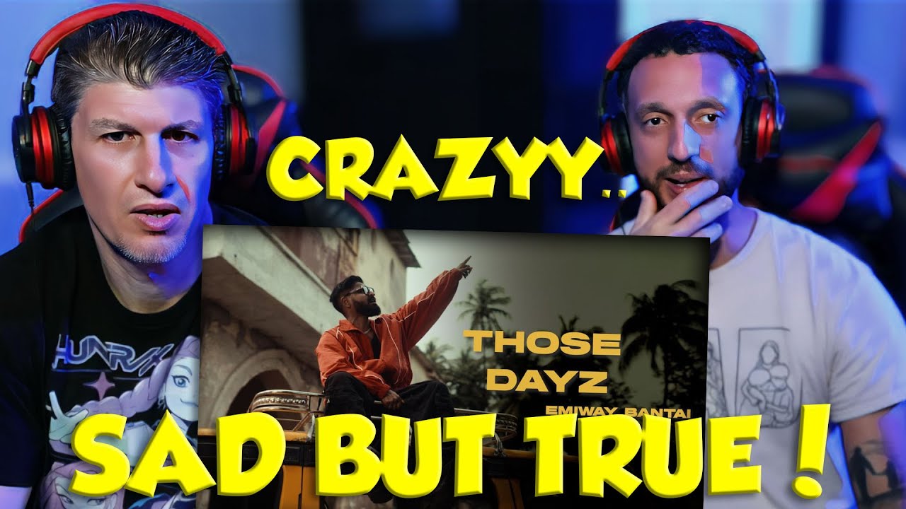 РЕАКЦИЯ НА EMIWAY BANTAI - THOSE DAYZ | (ПРОДАКШН: MEMAX) | ОФИЦИАЛЬНЫЙ ВИДЕОКЛИП | FTSTTS
