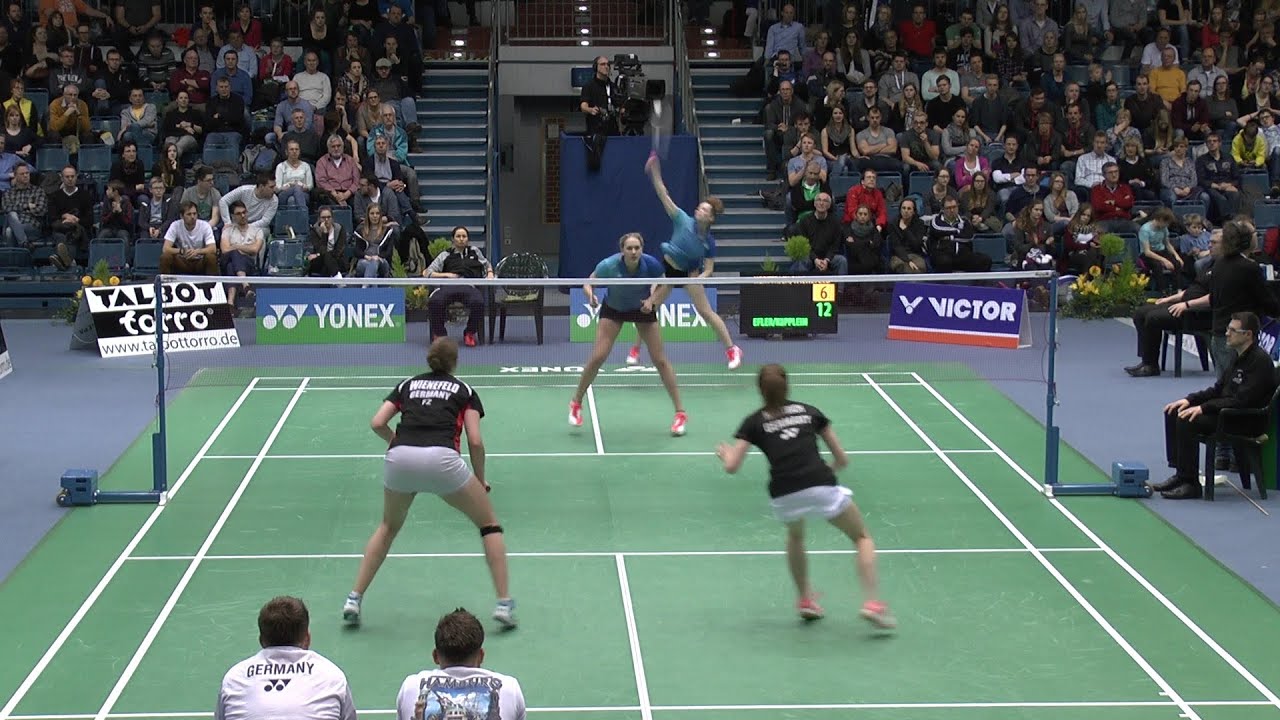 BADMINTON 2016 - DEUTSCHE MEISTERSCHAFT BIELEFELD 2016 - DAMENDOPPEL