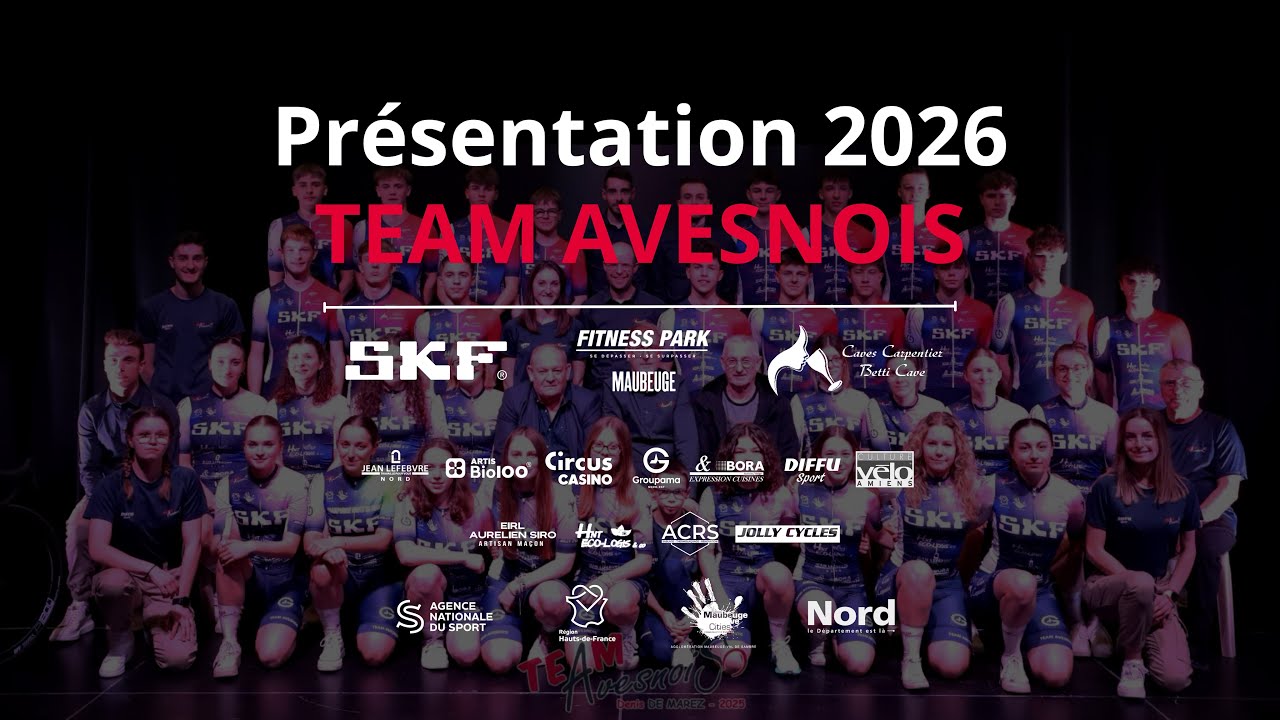 Pr&eacute;sentation du Team Avesnois 2026