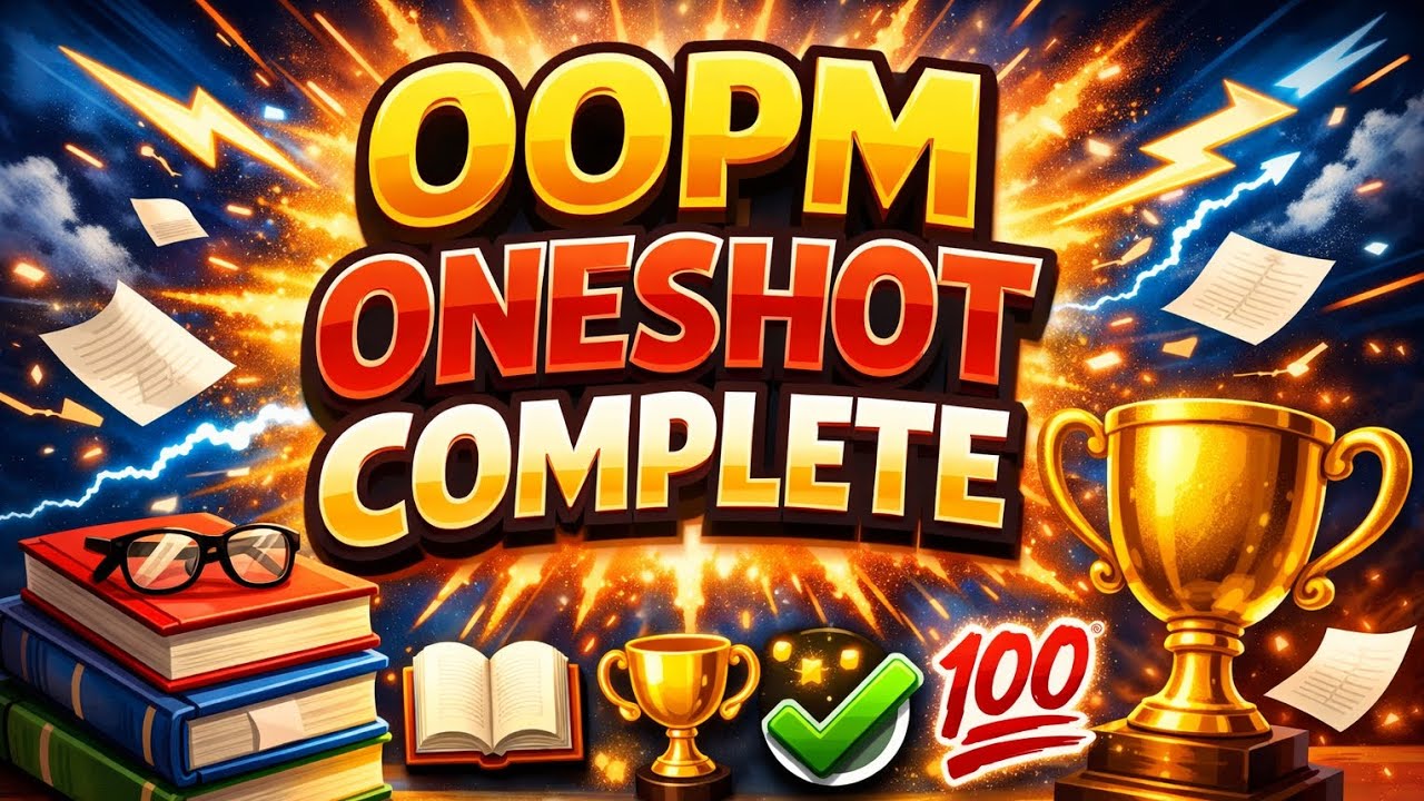 OOPM OneShot complete syllabus 💯✅.#oopm #oop #oops #rgpv #important #vvi #viral #trending #education