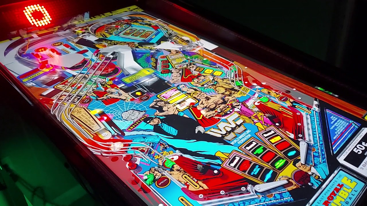 Xtreme Gaming Cabinets TMNT🥷🐢 and WWE/F on Pinball