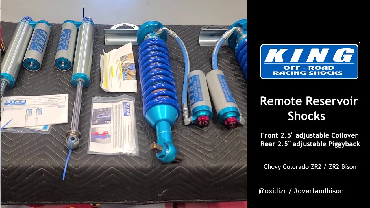 King Shocks for the Chevy Colorado - Front & Rear ZR2 Bison Installation