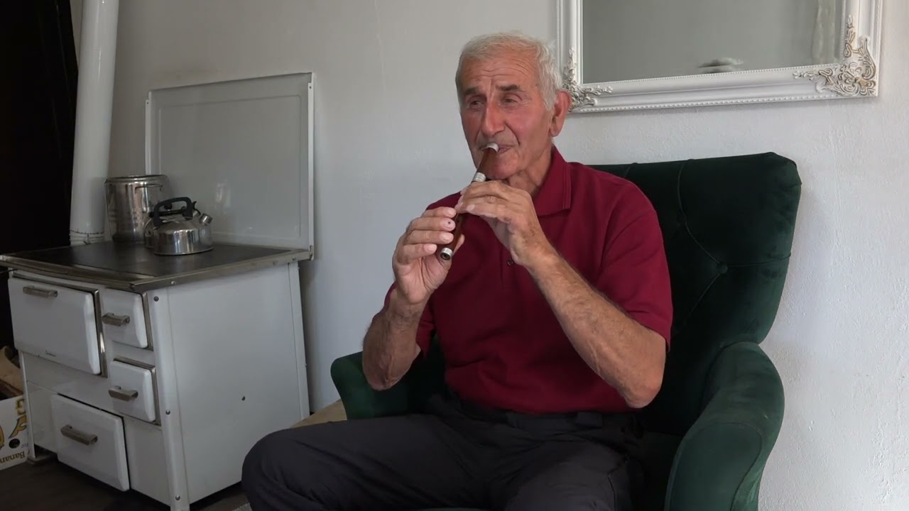 Sviranje na fruli kod Bošnjaka na Pešteri