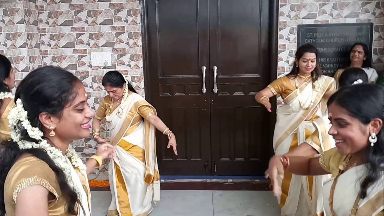 Onam 2016 Dwarka Church Thiruvathira New Delhi
