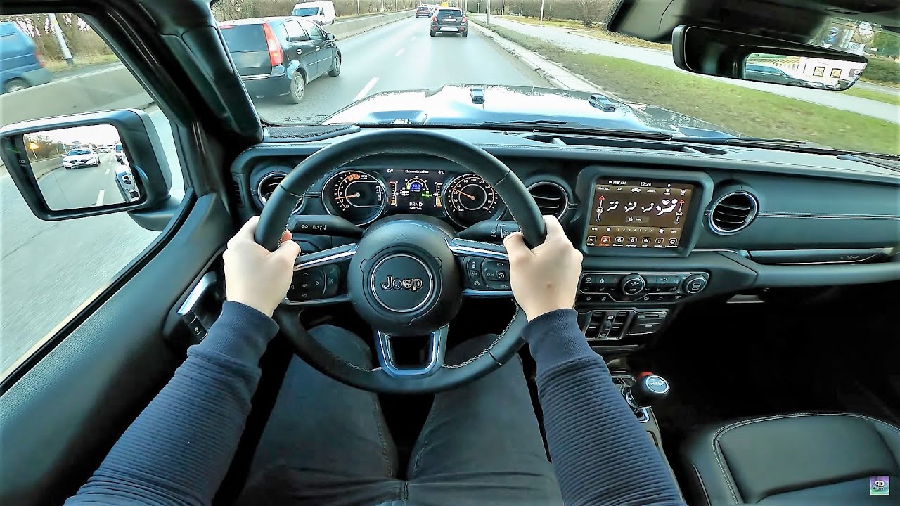 Jeep Gladiator 3.0 V6 264KM MultiJet (2021) 4WD Automatic POV Test Drive | 4K #93