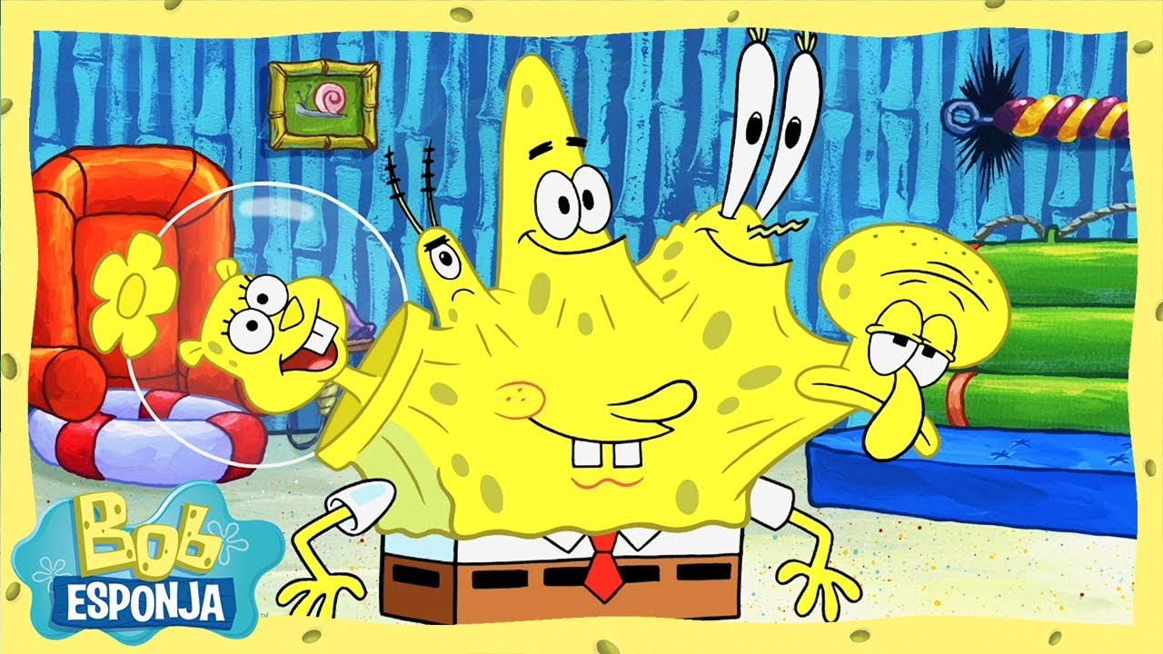 Juego de imitación / Canción Quién Soy Yo | Bob Esponja en Español