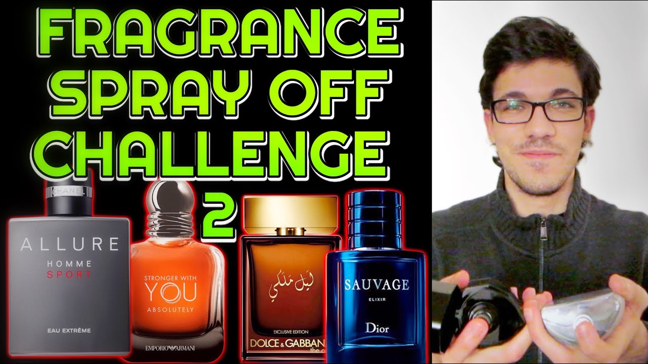 FRAGRANCE SPRAY OFF CHALLENGE 2