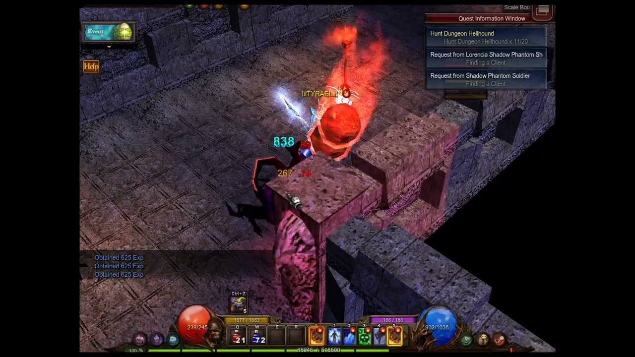 【Mu Online】Dark Wizard Season 1 Best Staff & Skill 追忆奇迹MU 魔法师老版本最强法杖和技能
