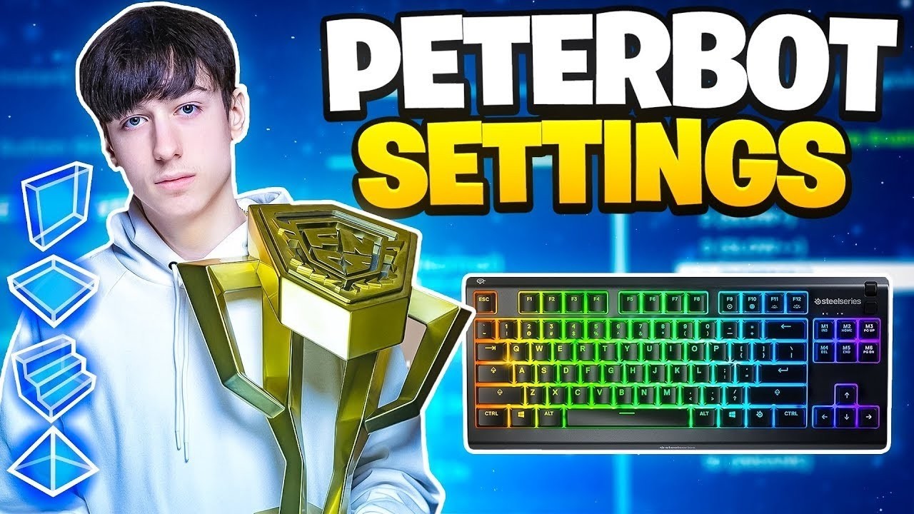 ОБНОВЛЕННЫЕ настройки клавиатуры и мыши Peterbot в Fortnite! (4 сезон)