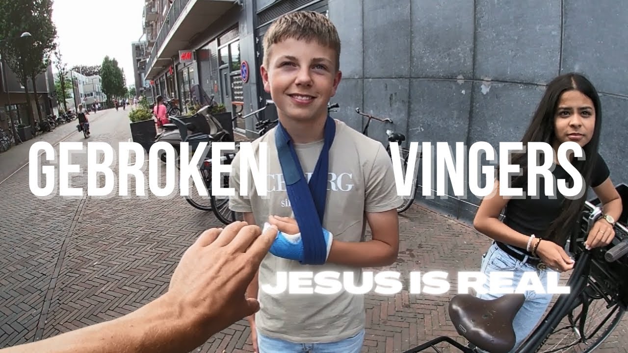 Pijn verdwijnt uit gebroken vingers!
