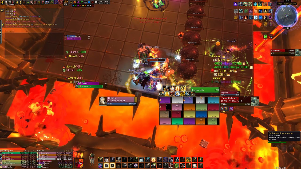 Painsmith Raznal Mythic - Holy Pala PoV