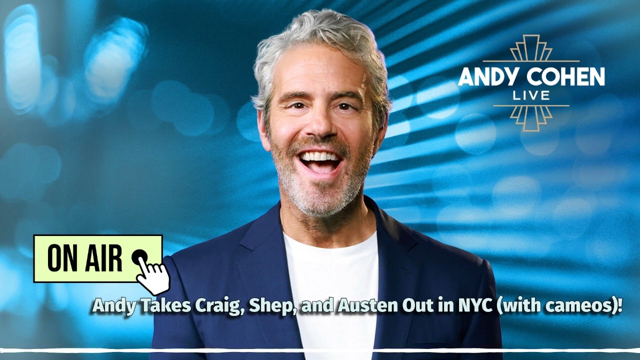 Andy Cohen Takes The Southern Charm Boys Out with John Mayer