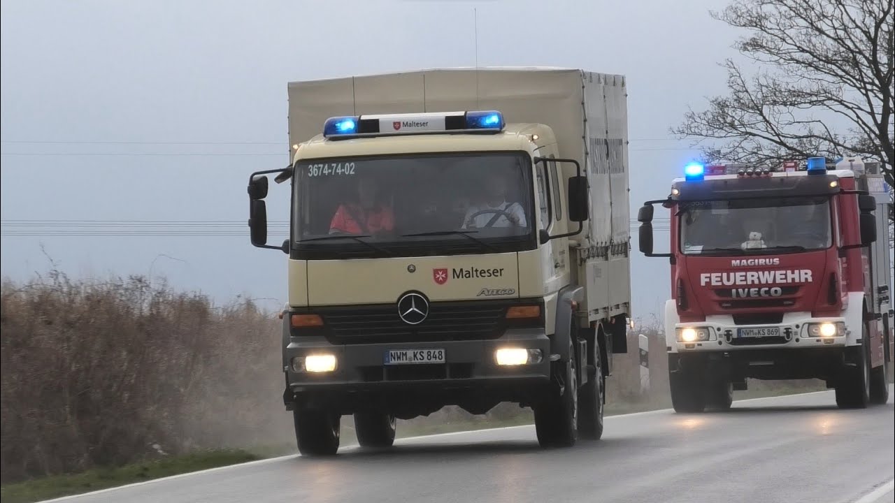 [Kraftfahrerbelehrung 2024 | THW, DLRG, MHD, FF] - MTW, GW-W, GKW, LKW, MzGW, GW-B, LF 20, Dekon-P
