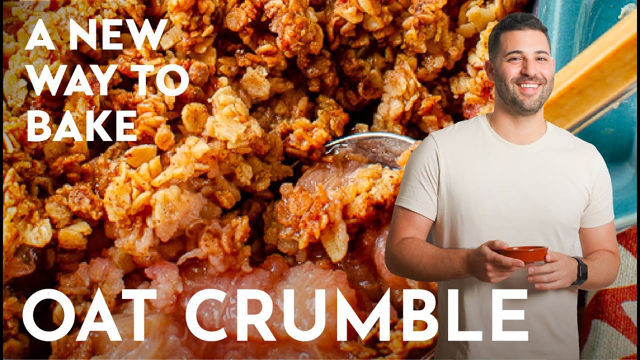 How to make an Oat Crumble, 100% naturally plant-based