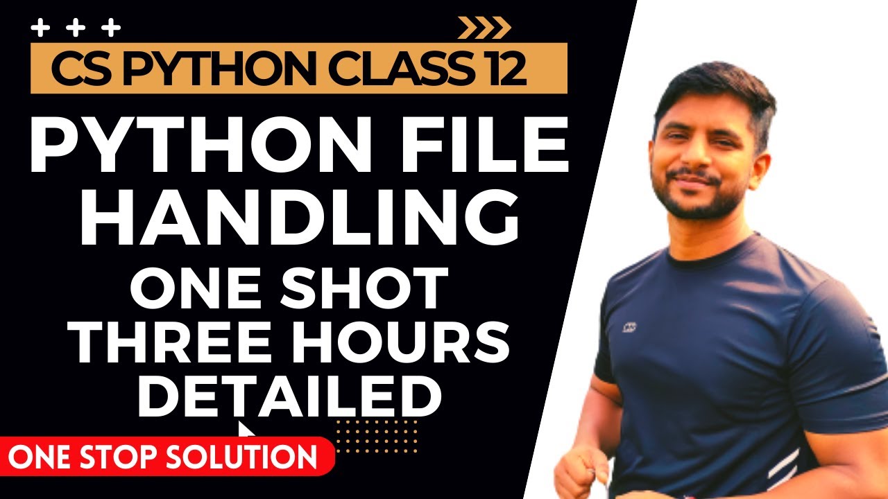Python File Handling | One Shot Video | In Hindi