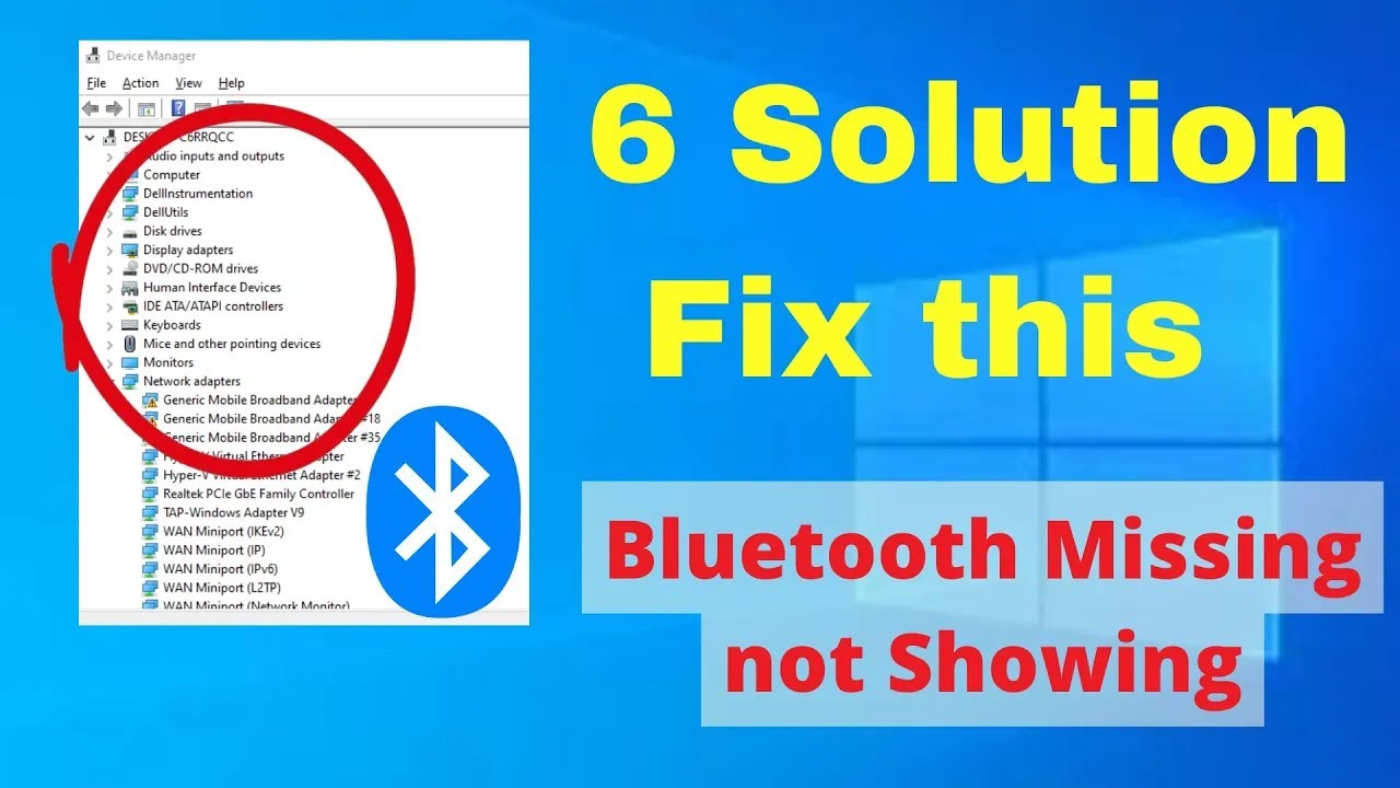 How To FIX Bluetooth Device Not Working On Windows 10