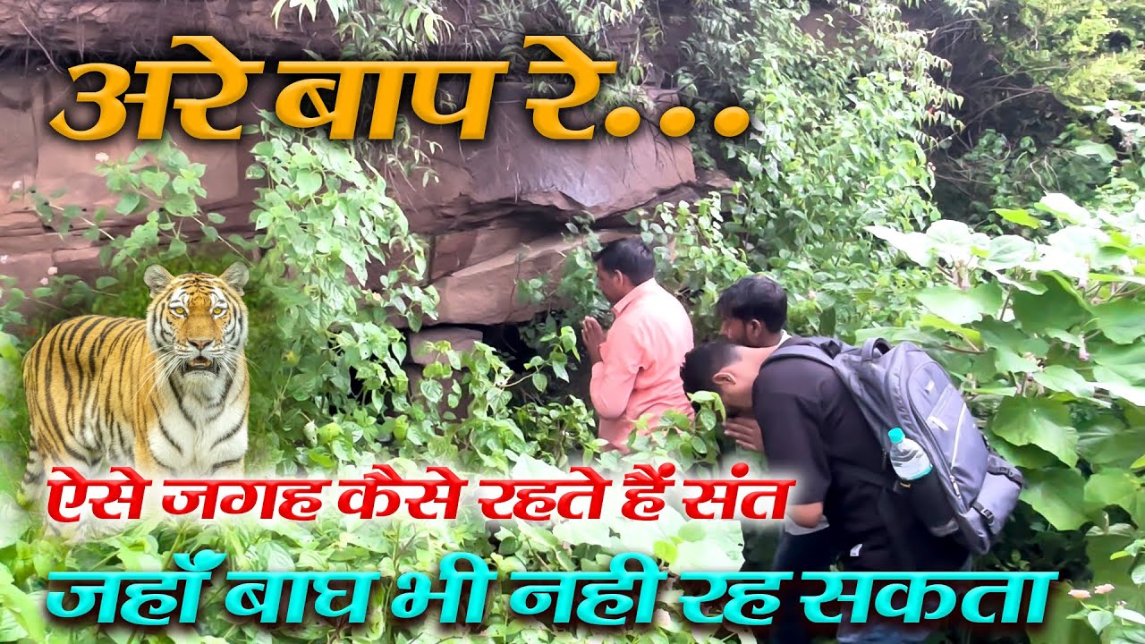 डरावनी गुफा में कैसे रहते हैं संत जहां बाघ भी जाने से डरेगा #guru_gyan_gaurav #gufa #sant