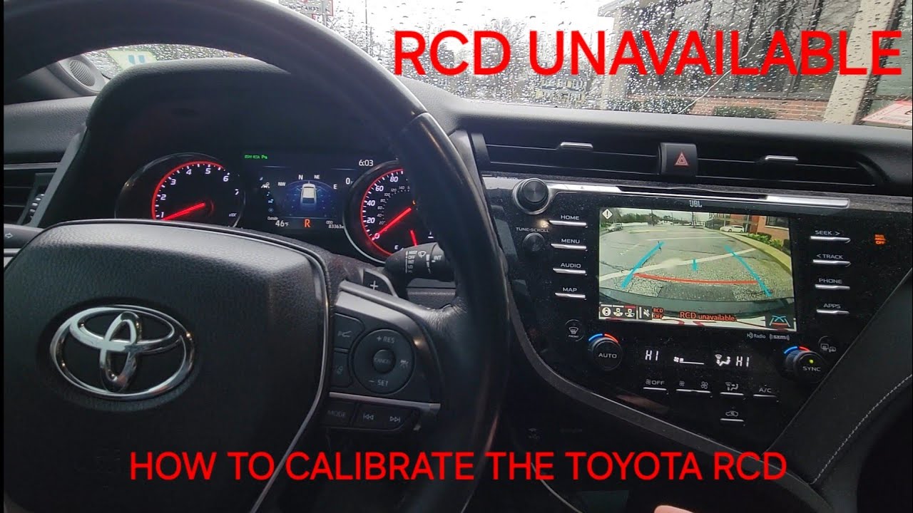 УЗО отсутствует на вашем Toyota. Как откалибровать УЗО?