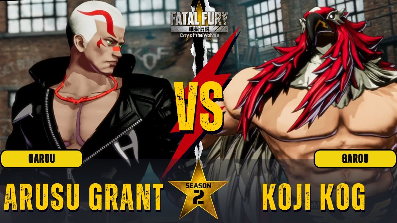 FF:CotW 🌟 ARUSU GRANT (Vox) vs KOJI KOG (Tizoc)🌟Replay Match - FATAL FURY: City of the Wolves!