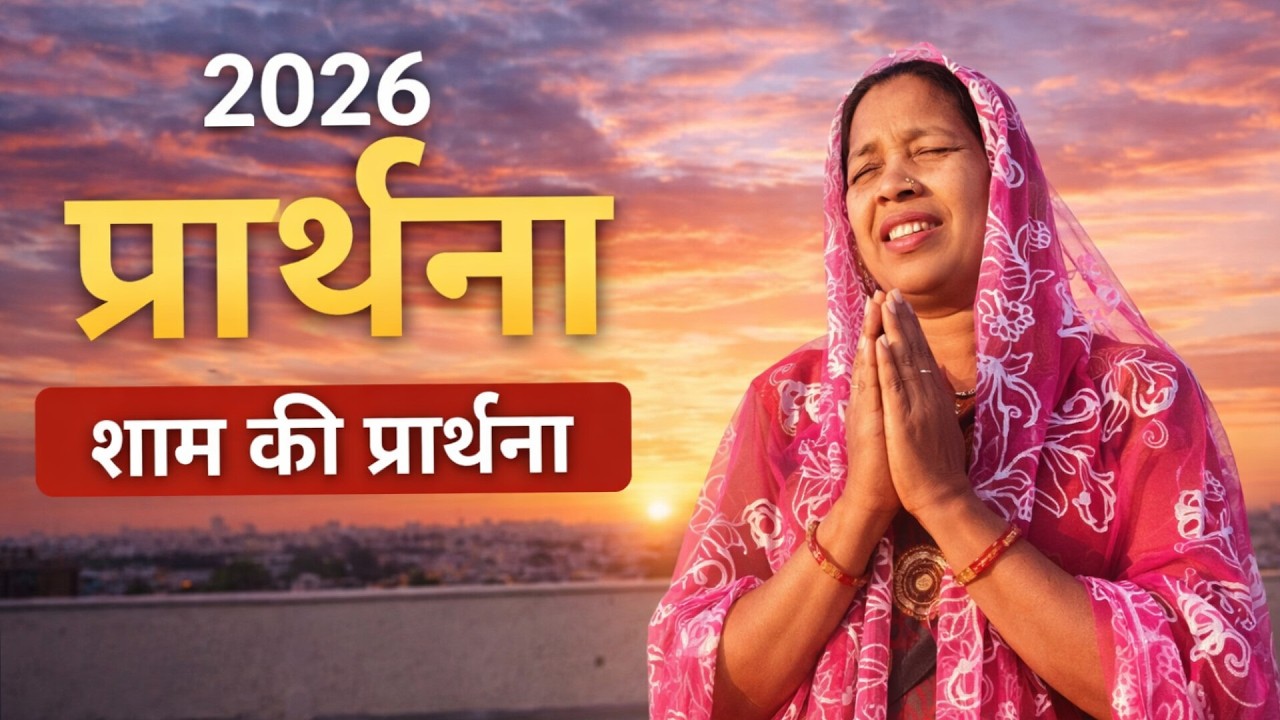 शाम की प्रार्थना 2026 | एक बहन के लिए चंगाई प्रार्थना | #godmessage #jemashikha