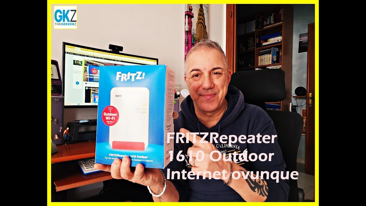FRITZ!Repeater 1610 Outdoor, Internet non avr&agrave; pi&ugrave; confini
