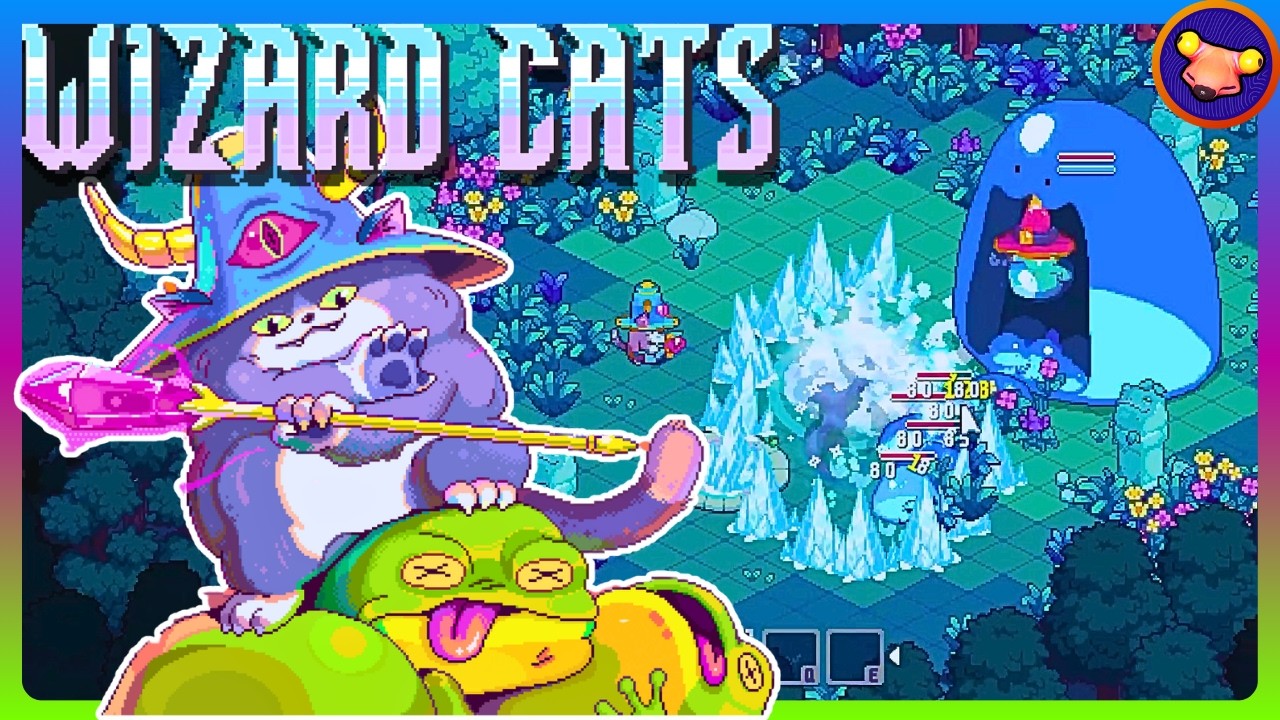 Um Roguelike com Infinitas Combinações de Feitiços | Wizard Cats