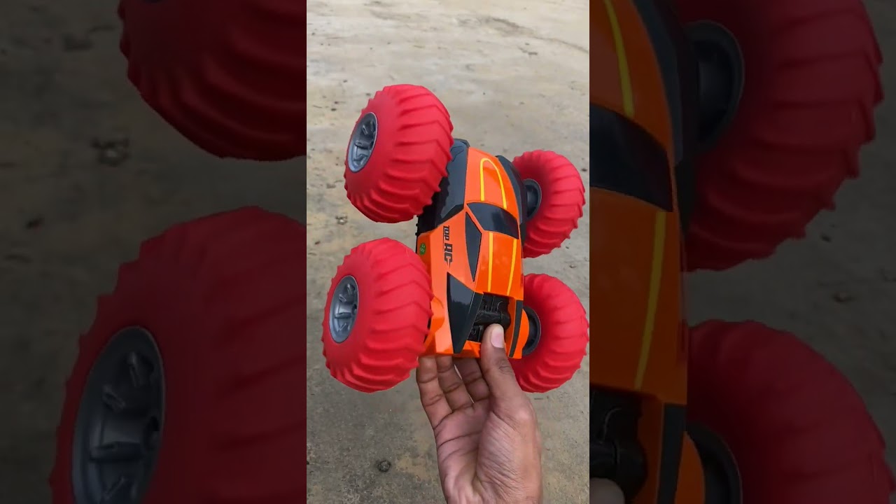 Big Tyre RC Stunt Car Testing