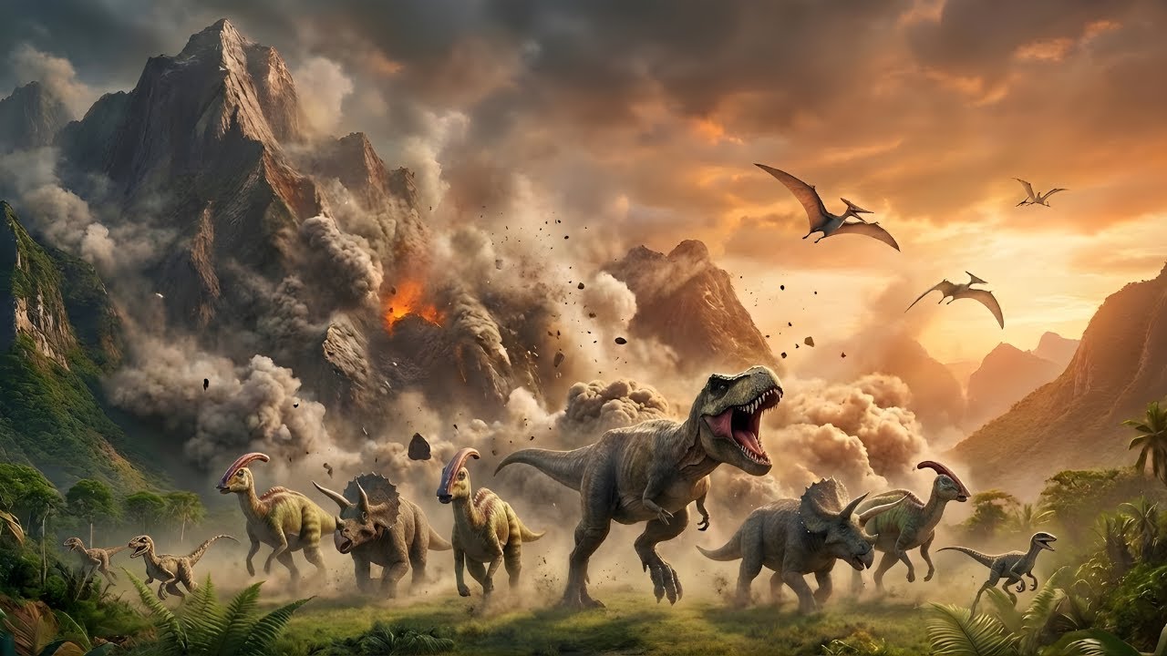 BURIED ALIVE: The Mountain Range Collapse (8-Minute Extinction Simulation)
