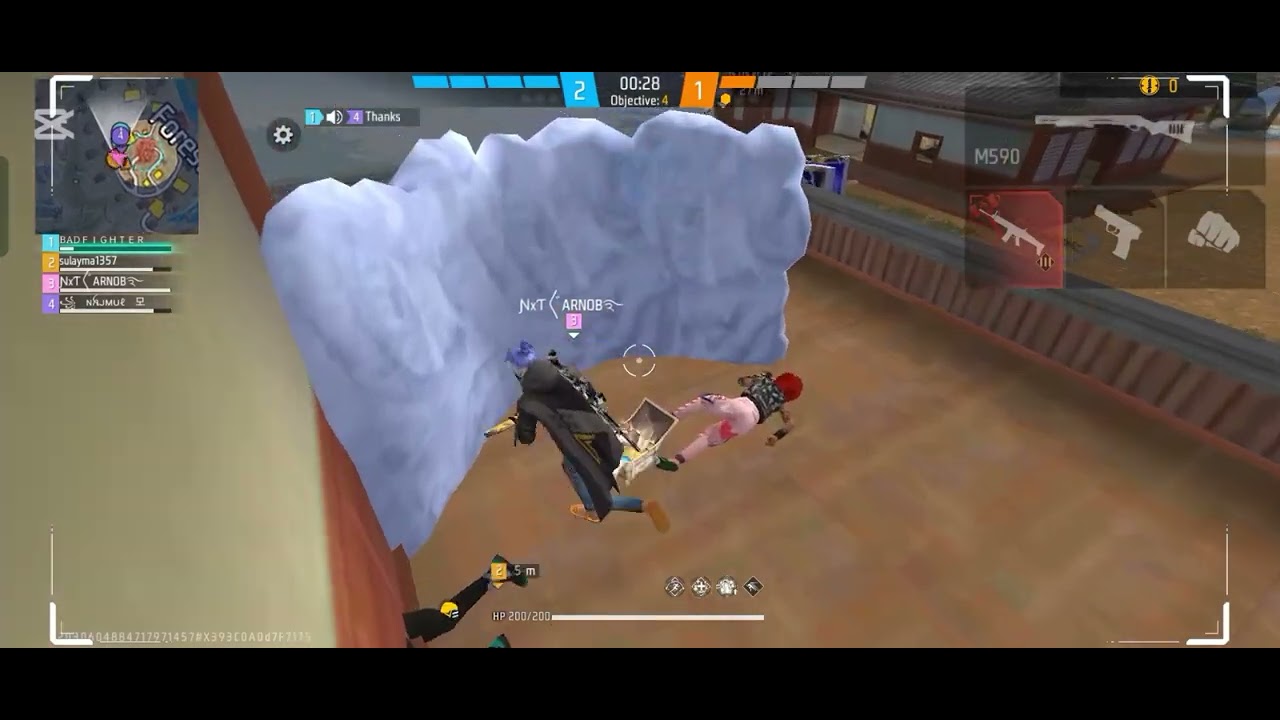 Cs rank raw clip #freefire