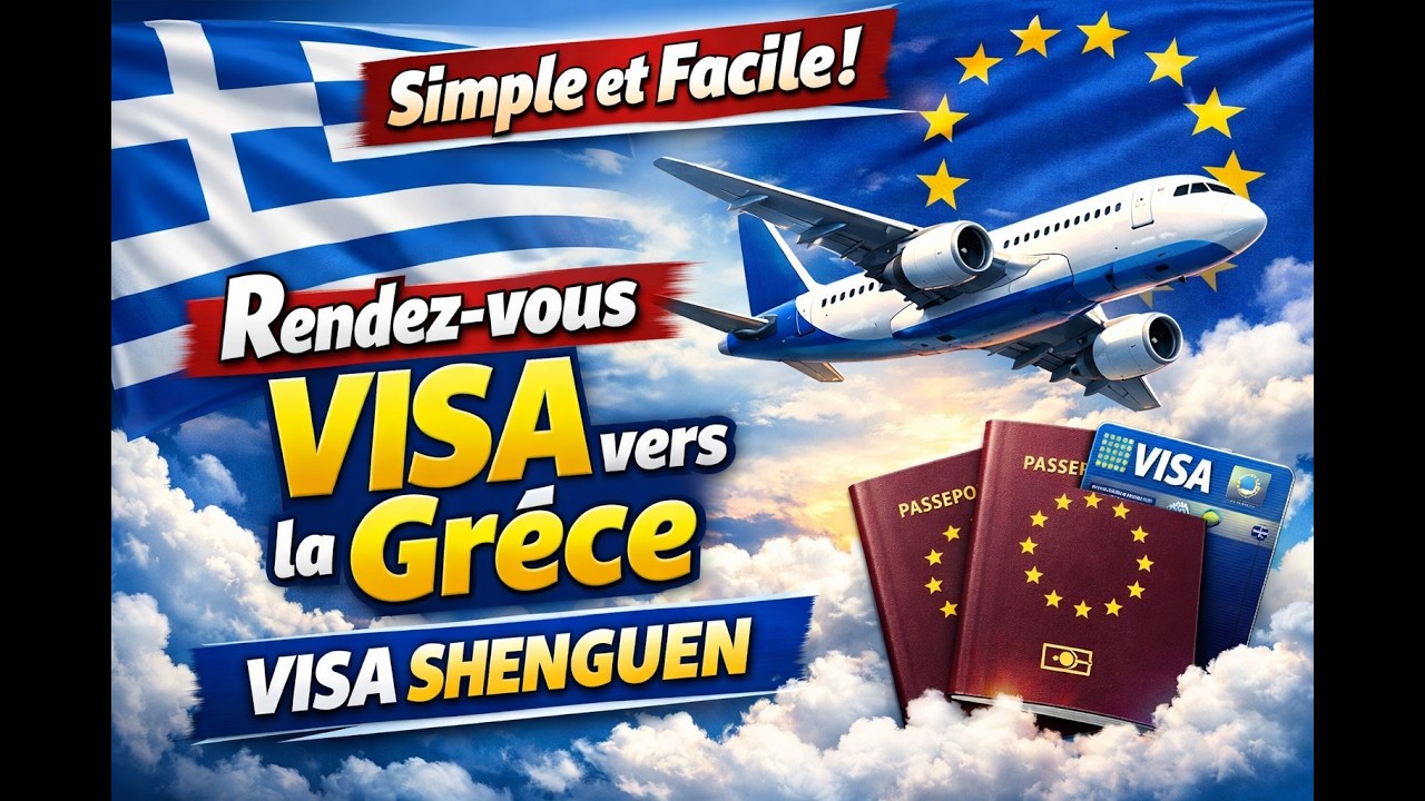 #Visa grèce #visa Schengen Facile  #طريقة_حجز_موعد_فيزا_اليونان سهله وبدون تعقيدات#