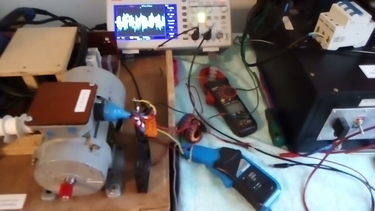 Test rotacji synchronicznej BSMH nr 3 skojarzonego w czteroramienną gwiazdę VID 20231123 125932