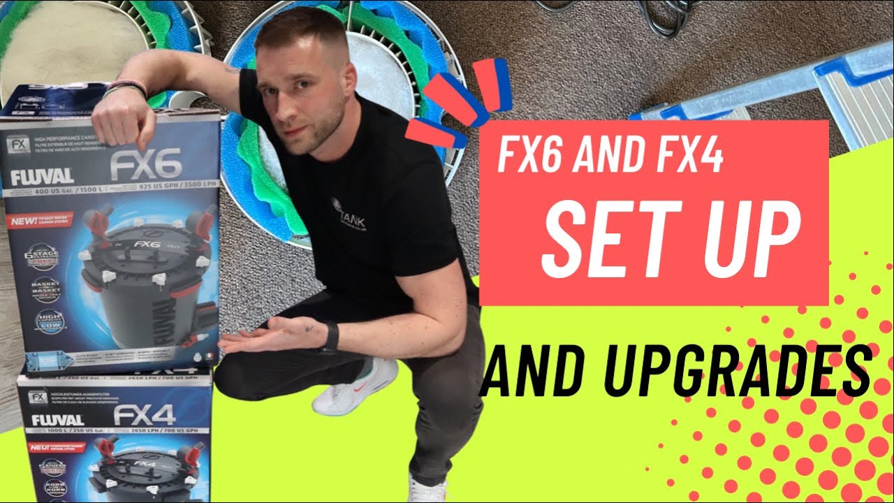 Настройка и обновление Fluval FX4 и FX6.