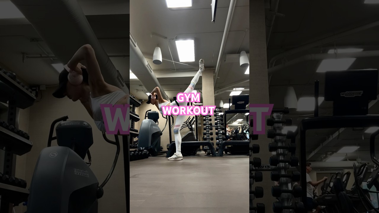 GYM BALLET WORKOUT #ballerina#ballet#exercises#crosstraining#workout#dancer#balance#strength