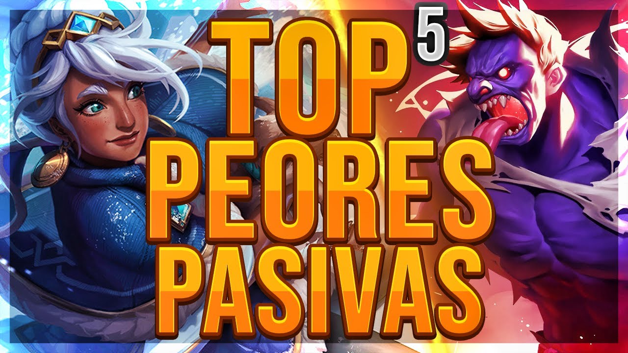TOP 5 WORST PASSIVES🔥 | League of Legends