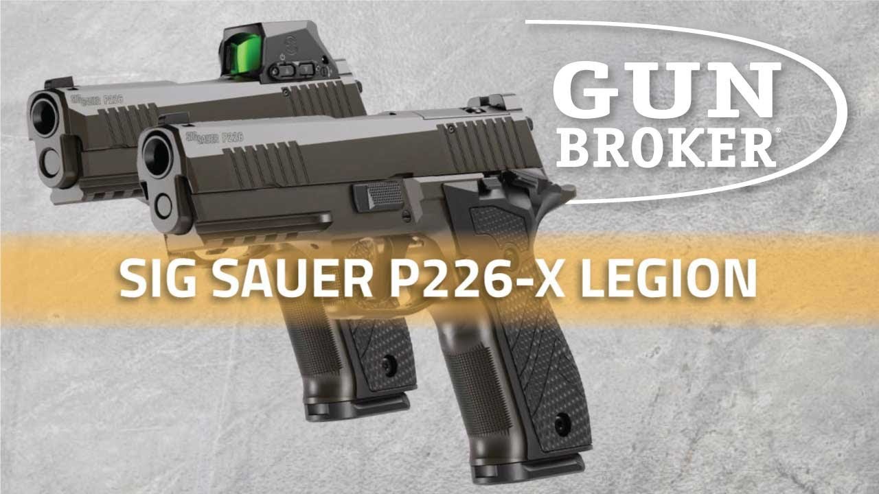 SIG P226-X LEGION Explained — Triggers, Mag Capacity & Optics-Ready | SIG NEXT 2025 #sigsauer