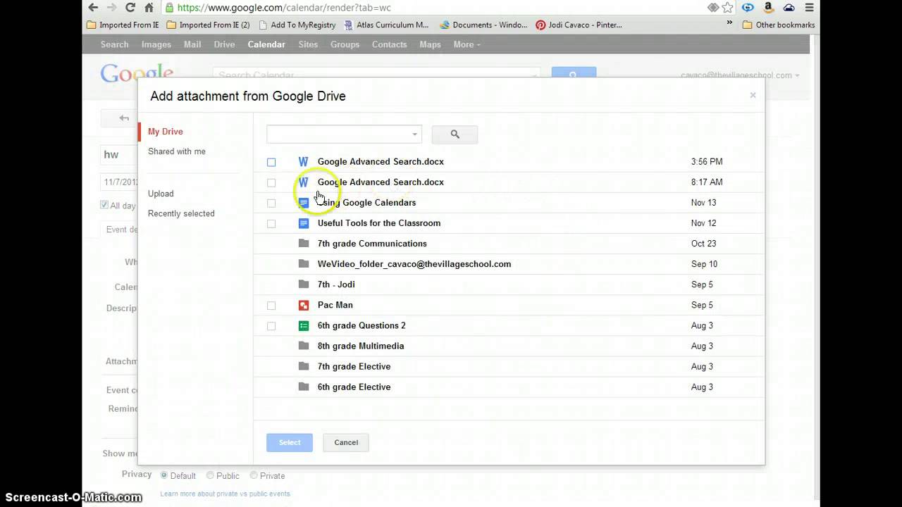 How to Use Google Calendars as a Teacher