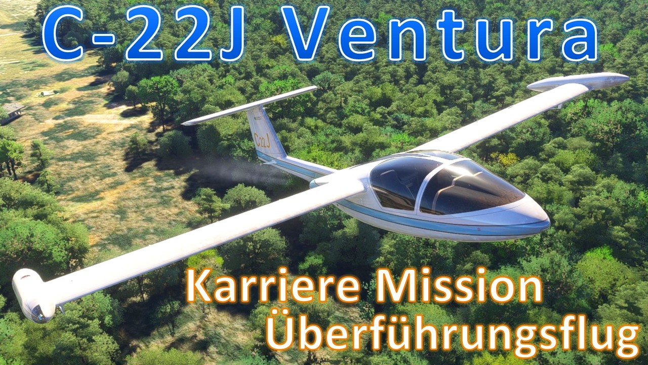 Überführungsflug mit der Caproni-Vizzola C-22J Ventura