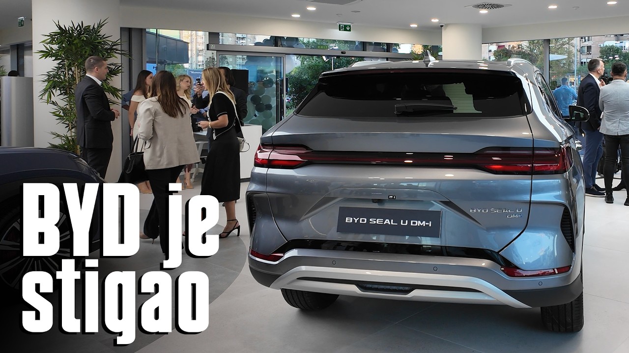 Otvoren prvi BYD salon automobila u Beogradu