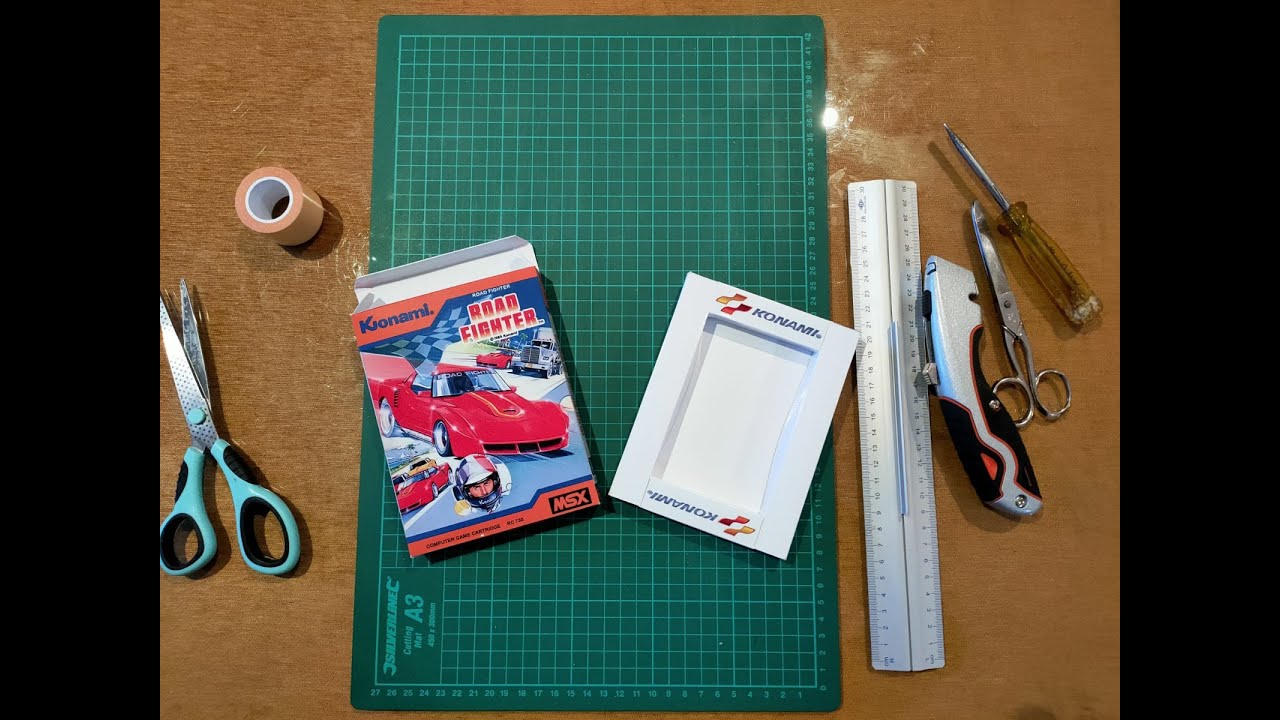 Tutorial Cajas repro para cartuchos MSX