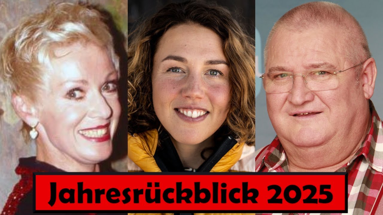 Jahresrückblick // Berühmte Deutsche, die 2025 verstorben sind. 🕊️