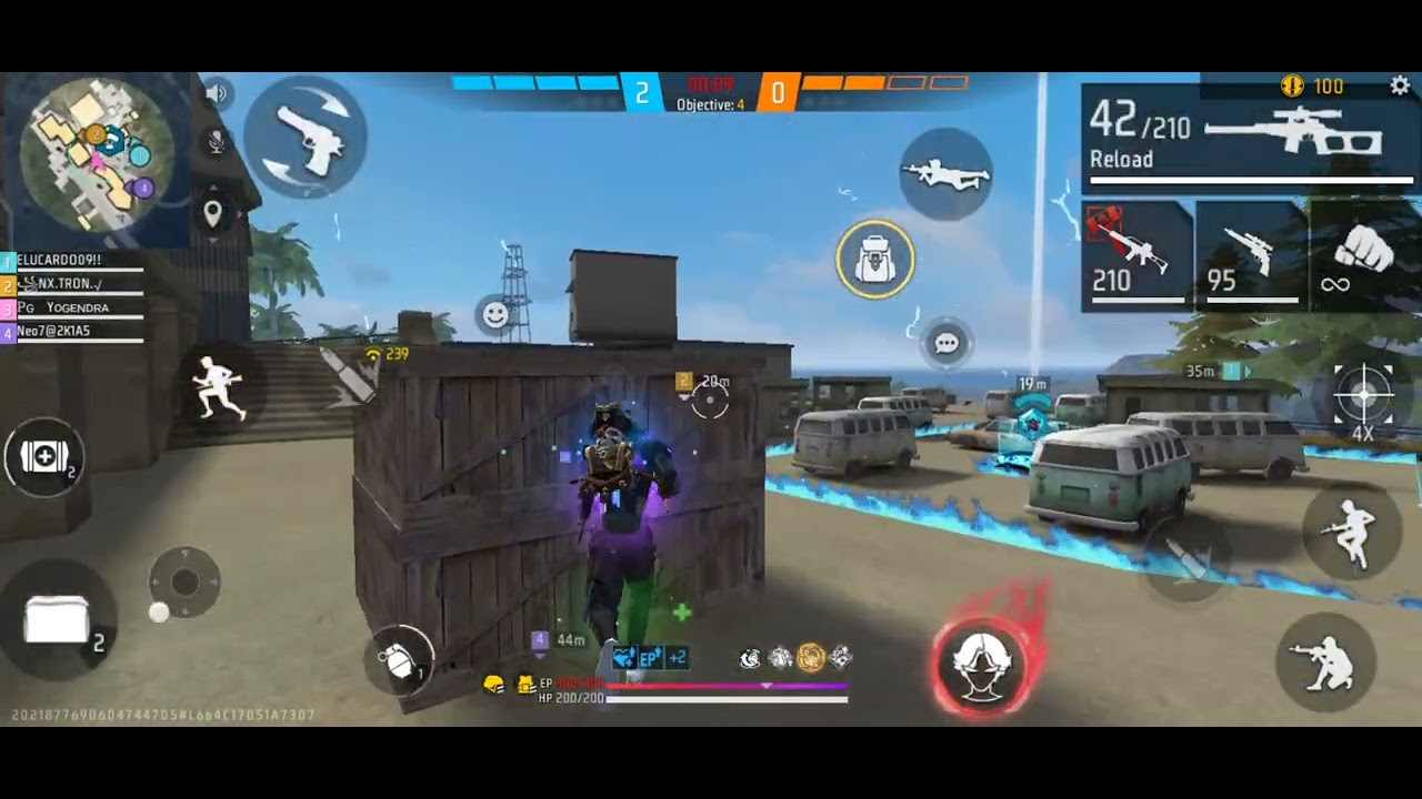 Back to back Hecker 🤬 free fire highlights gameplay 