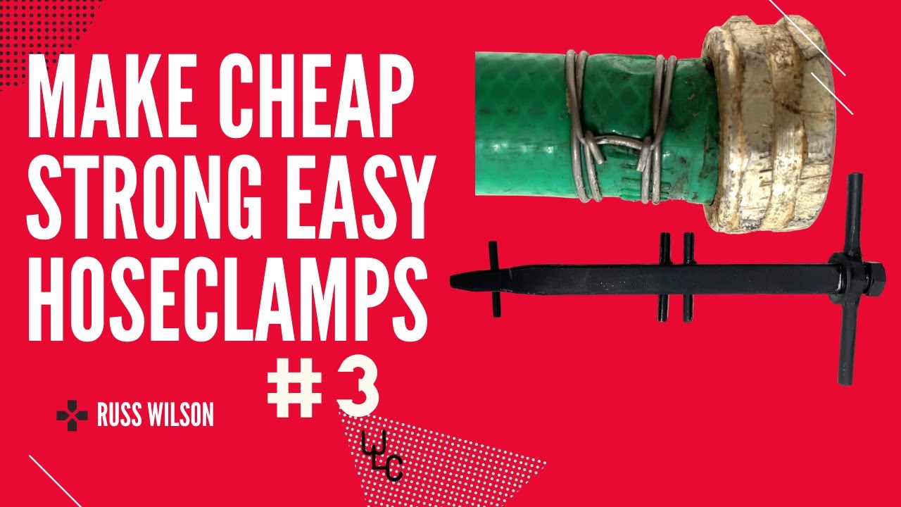 DIY Hose Clamps new tool to make the job easier. Better than the clamptite tool