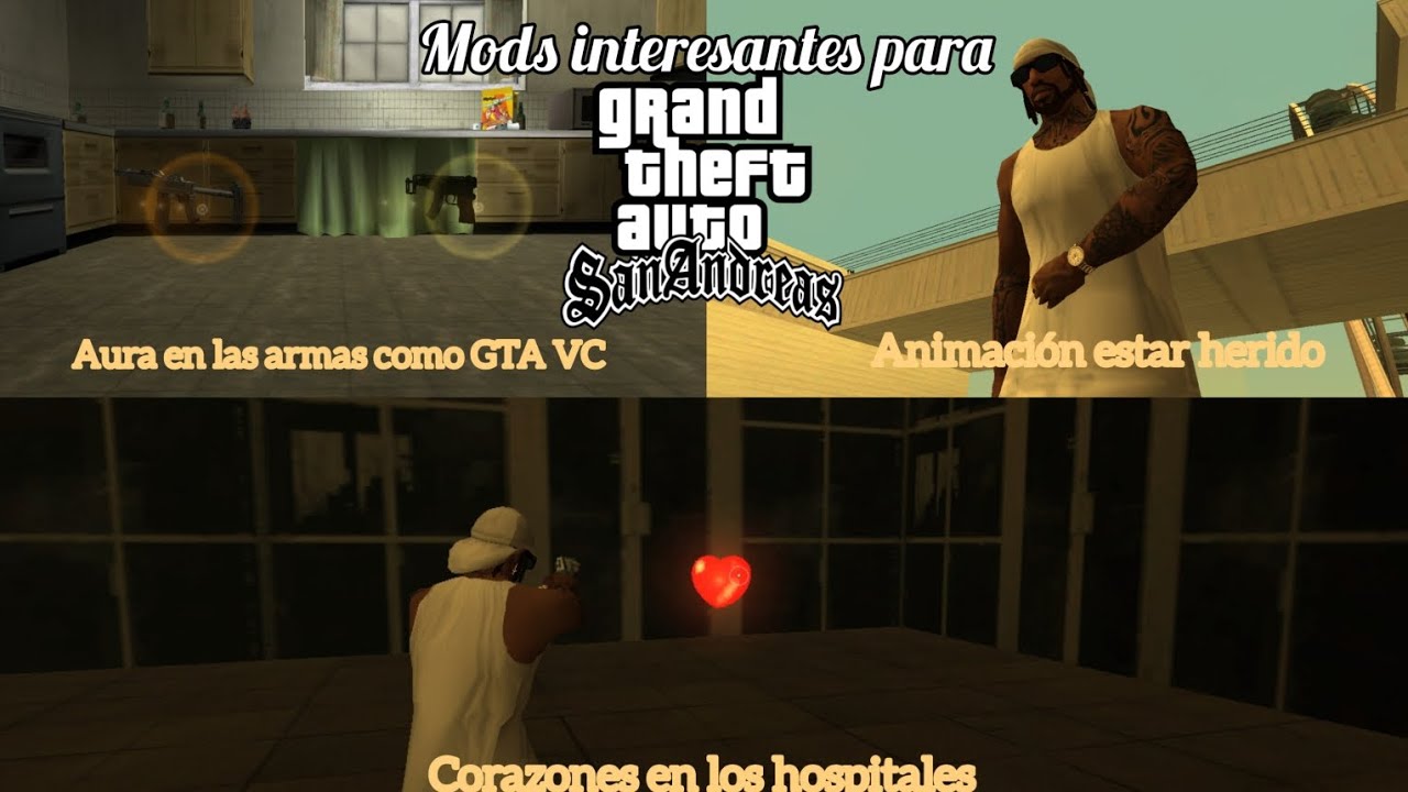  Mods Interesantes que mejoran el GTA San Andreas Android #1